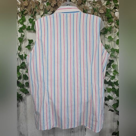 Duck Head Sleeveless Button Up Shirt - Picture 6 of 8